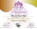 Diploma Iridología María José Urzúa